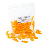 Restek 4mm Syringe Filter, 0.45um, PTFE, orange, pk.100
