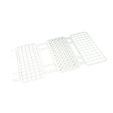 Restek Q-sep® Tube Rack for 15mL Centrifuge Tube, Holds 60, Polypropylene, White, ea.