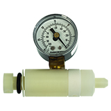 Restek Vacuum manifold, 6D replacement vacuum valve and gauge assembly, ea.