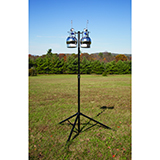 Restek Air Canister Tripod, holds two 1L, 3L, or 6L size canisters, ea.