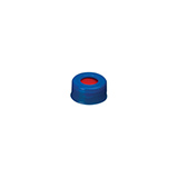 11mm Poly Crimp Seal Cap (blue) with Septa PTFE/Silicone/PTFE, pk.100