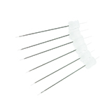 Restek Syringe Needles, Hamilton, LT/TLL Kel-F/22s/2in/2pt, pk.6