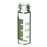 4.0ml WISP 48 Screw Vial (clear) w/White Graduated Marking Spot, pk.100