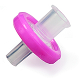 Restek 13mm Syringe Filter, 0.22um, Nylon, pink, pk.100