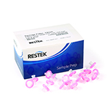 Restek 13mm Syringe Filter, 0.45um, Nylon, pink, pk.100