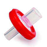 Restek 13mm Syringe Filter, 0.22um, Cellulose Acetate, red, luer-lock, pk.100