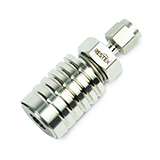 Female RAVEqc Valve to  1/16" Male  Compression Fitting, ea.