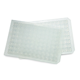 Square-Well Sealing Mats for 96-Well Plates, clear, PTFE/Silicone, pk.5