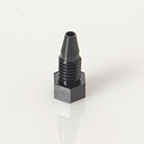 Fitting, PEEK, Short Hex, 1/16'', for Sciex 3500, 4000, 4500, 5500, 6500, 3200, 5000, ea.