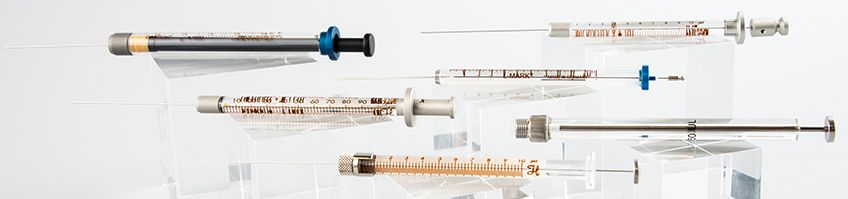 Syringes for GC and LC