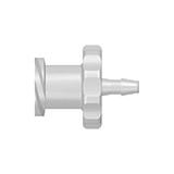 Adapter, PP, Luer female to 1/16" barbed, pk.10