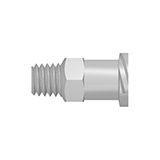 Adapter, PP, Luer female to 10-32 male, pk.10