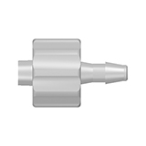 Adapter, PP, Luer male to 3/32 barbed, pk.10