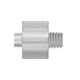 Adapter, PP, Luer male to 10-32 male, pk.10