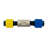 Union, PEEK, 1/4"-28 Thread, 0.75mm bore, complete, ea.