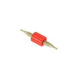 One-Piece Fingertight Column Coupler, PEEK, 10-32 male, 0.50mm bore, Orange, ea.