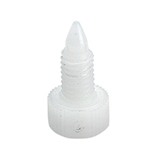 Plug, Polyamide, White, 10-32 Thread, pk.10