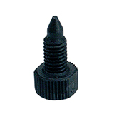 Plug, Polyamide, Black, 10-32 Thread, pk.10