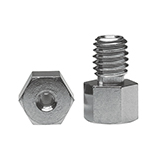 Nut, Stainless Steel, 1/16" 10-32 Short, Rheodyne type, pk.5
