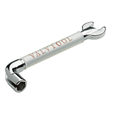 ValvTool, Wrench for 1/4" Hex Nut and 5/16" Nut Heads, ea.