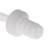 Connector, PTFE, for 1/8" OD Tubing, ea.