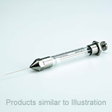 Series A Syringe 100µl, RN - incl. Needle 0.029" x 0.012" x 2.25", bevel open end, ea.
