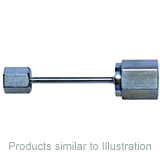Precision Sampling Bomb adapter for high pressure Syringes fitting (NPT), 1/8" female, ea.
