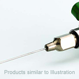 Luer Needle (Series A-2), 0.028" x 0.006" x 2", bevel open end, pk.3
