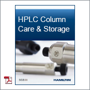 Hamilton HPLC Column Care & Storage Flyer