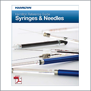Hamilton Syringe and Needle Catalog