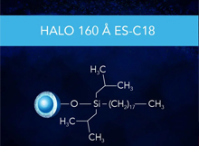 HALO Peptide ES-C18 160Å Series