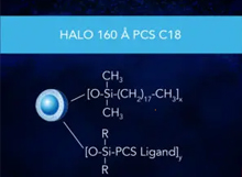 HALO Peptide PCS C18 160Å Series (Positively Charged Surface)