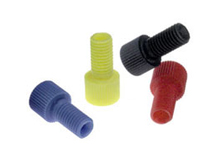 1/4-28 Color-Coded Nuts Polyacetal (Flangeless)