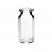 20mm 10ml Headspace Crimp Vial 46x23mm (clear), with Square Rim, pk.1000