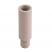 Safety-Adapter, Straight Extension 50mm for Safety-Waste-Filter Port, ea.