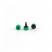 SoftGrip-No-Slip One-Piece PEEK Fingertight Fitting, Green, 10-32 thread, 1/16" OD Tubing (max. 345 bar), pk.10