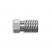 Fitting male, 1/16 in, 4 mm, SS, 10/pk 