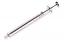 81001 | Hamilton 100µl Syringe 1710 LT, Luer Tip, (needle not included), ea.