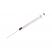 80011 | Hamilton 10µl Syringe 1701 RN, Removable Needle, (26s/43.4/2), ea.