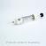Series Magnum Syringe 50ml, RN - incl. Needle 0.035" x 0.023" x 2", bevel open end, ea.