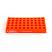 BGB Vial Rack, PP, with 50 positions for 2ml vials, orange