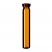 0.7ml Crimp Neck Vial 40 x 7mm (amber), flat bottom, pk.1000