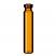 1.2ml Crimp Neck Vial 40 x 8.2mm (amber), flat bottom, pk.1000