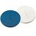 10mm Septa Silicone/PTFE (white/blue) with slit, 55° shore A, 1.5mm, pk.1000