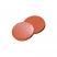 12mm Septa Natural Rubber/TEF (red-orange/transparent), 60° shore A, 1.3mm, pk.1000