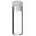 2ml Shell Vial (clear) incl. PE-Plug, 31.5 x 11.6mm, pk.1000