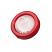 17mm HPLC Syringe Filter (red), 0.45µm PVDF with Glass Fiber Prefilter, Hydrophilic, pk.100
