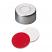 11mm Crimp Cap (silver) with Septa Silicone/PTFE, pk.100