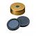 ND20 Magnetic Crimp Cap (5mm hole) with \"Pharma-Fix\" Septa , pk.100