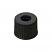 8-425 Screw Caps with 5.5mm hole (black), pk.1000